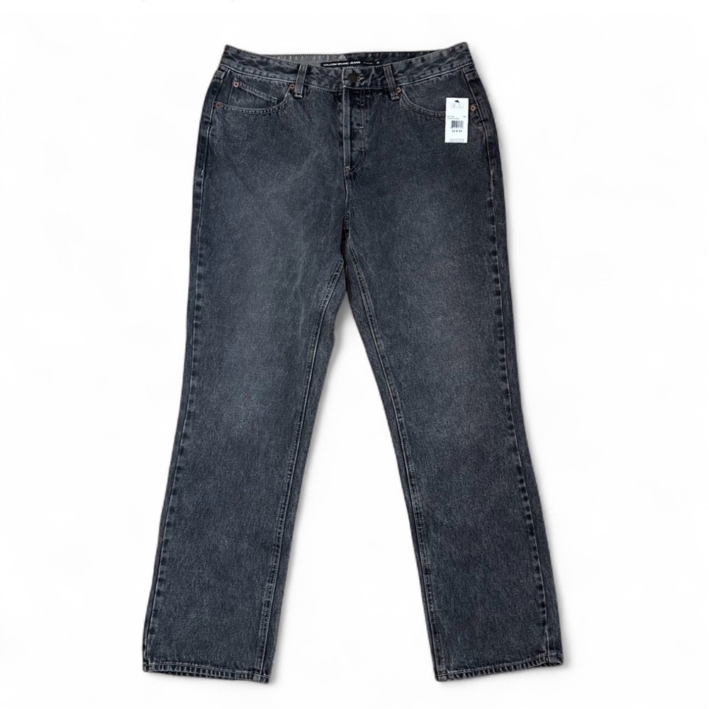 NWT Women’s Volcom Boyfriend Fit Button Fly Jeans 32x30